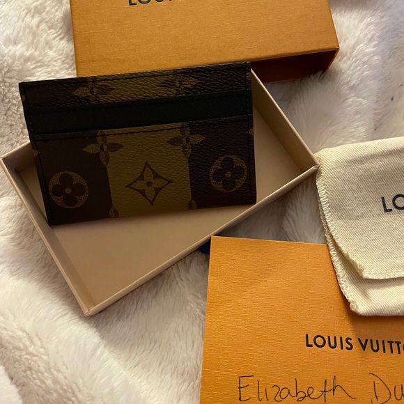 Louis Vuitton double card holder from the nigo collection.. - Picture 4 of 13